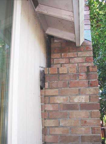 sinking, leaning chimneys that are in danger of collapse in Altoona