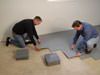 Basement Floor Matting & Vapor Barrier Tiles for carpeting and floor finishing in Kenosha, Milwaukee, Madison, Rockford, IL