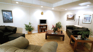 A complete finished basement system in a Altoona home