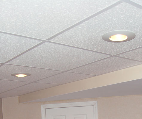 Basement Drop Ceiling Tiles Basement Ceiling Finishing