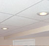 Ceiling Tile with a Light 2