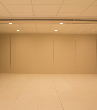 Basement Ceiling Tiles installed in a WI refinished basement
