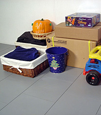 Basement Wood Flooring installed in Oak Creek, Wisconsin & Illinois