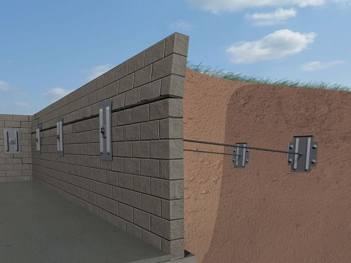 Geo Lock Wall Anchors Systems In Wisconsin Illinois Wall Anchor Installation In Madison Milwaukee Janesville Rockford Wi Il