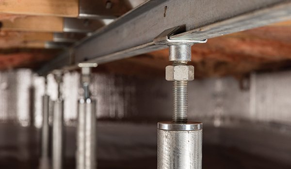 crawl space support posts